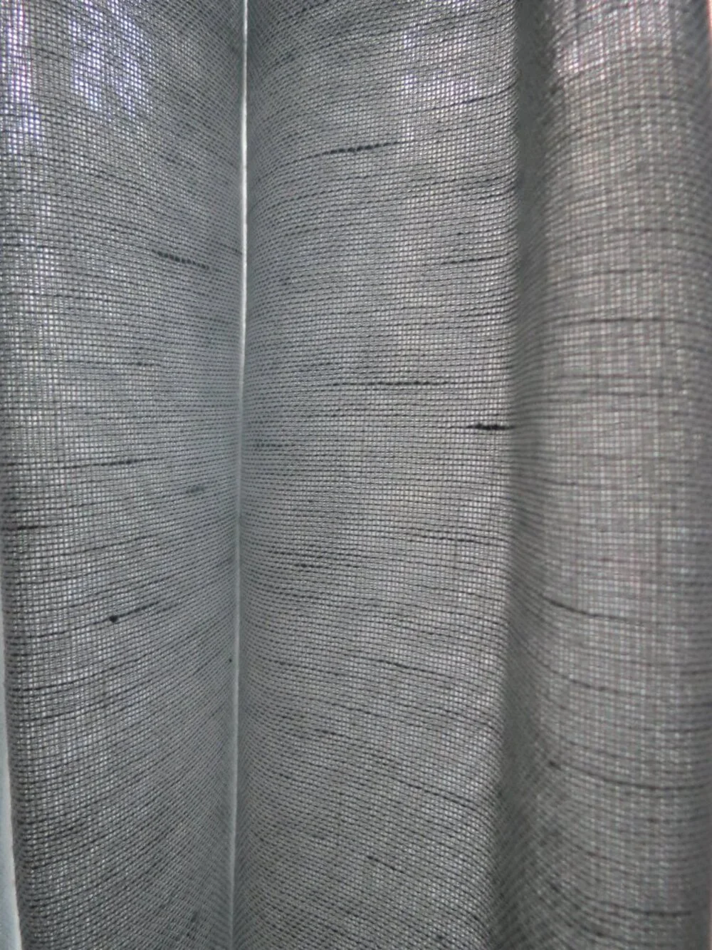 Texture Linen Blend Curtains Semi Sheer 4 Panels Privacy Light Filter 52 x 84
